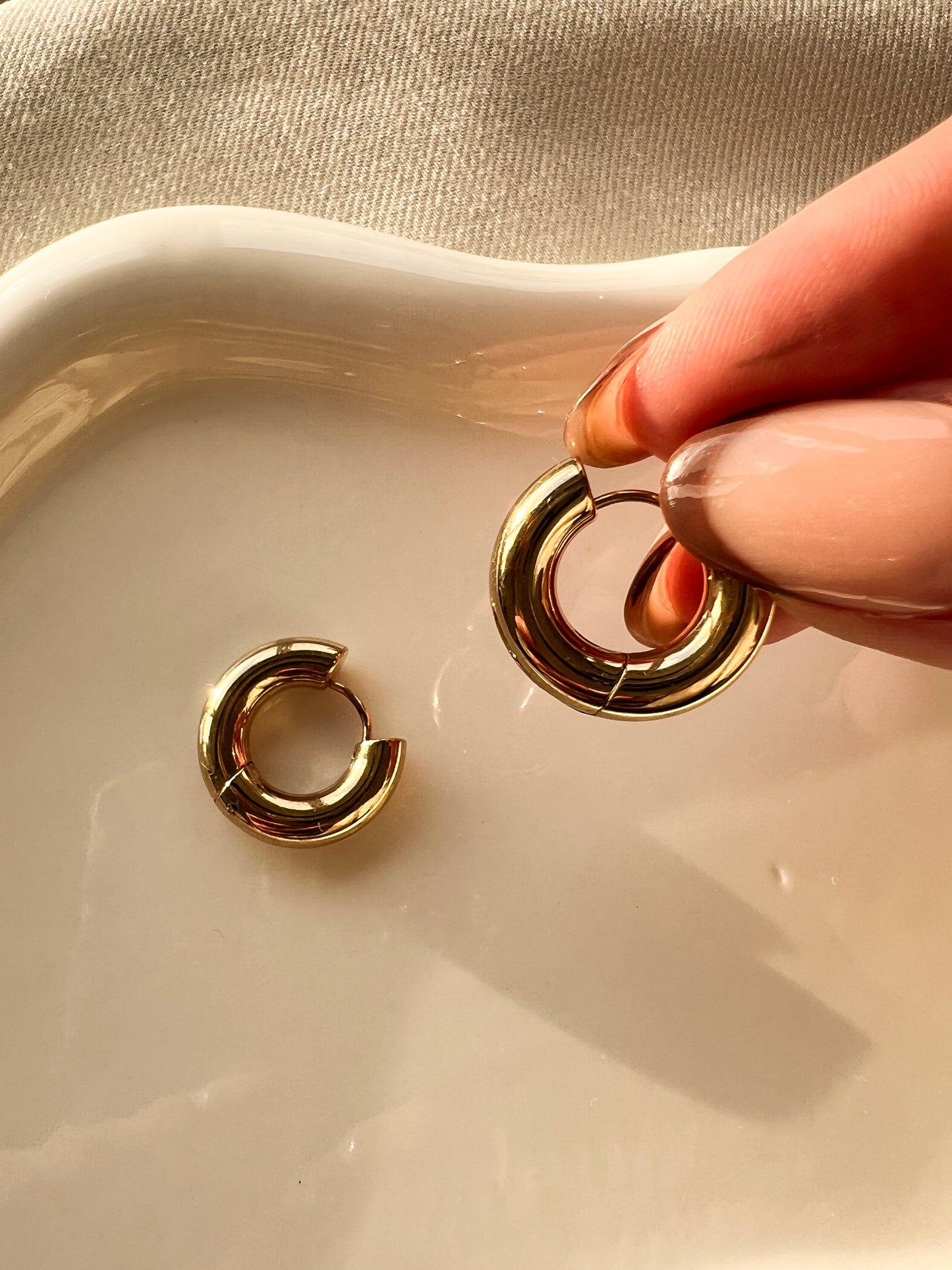 The Everyday Gold Hoops